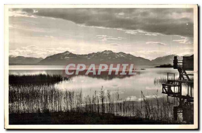 Postcard Old Seebruck has Chiemsee