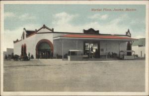 Juarez Mexico Market Place c1920 Postcard jrf