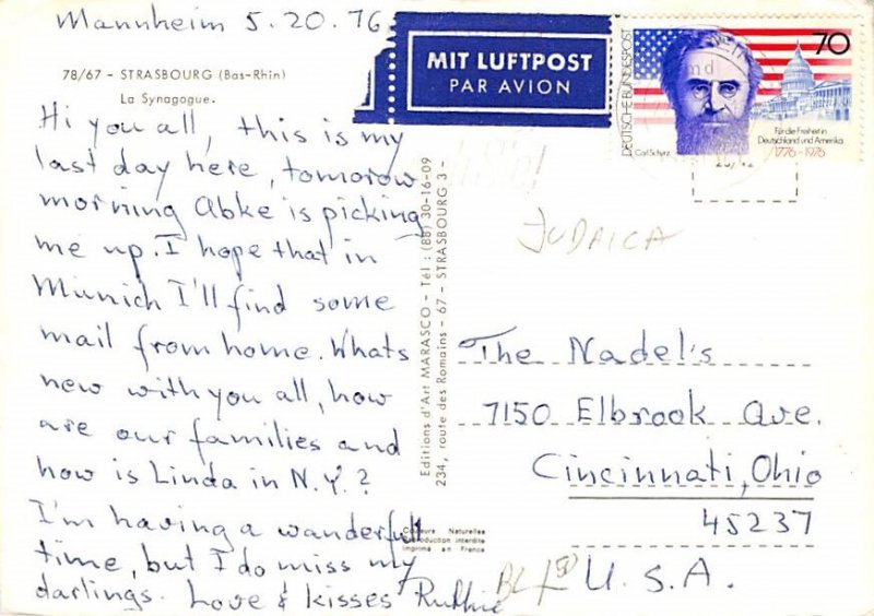 La Synagogue, Strasbourg 