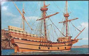 Vintage Postcard 1957 Mayflower II, Plimoth Plantation, Plymouth (MA)