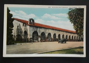 Mint Vintage Los Angeles California San Fernando Mission 1787 Postcard