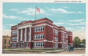 Nebraska Fremont Junior High School Curteich