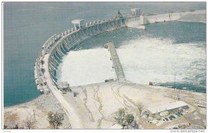 CANADA, 1940-1960's; Long Sault Control Dam, Aerial View