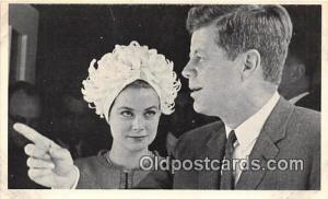  President Kennedy Non Postcard Backing Postcard Princess Grace of Monaco