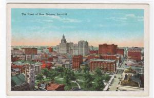 Panorama New Orleans Louisiana 1920s postcard