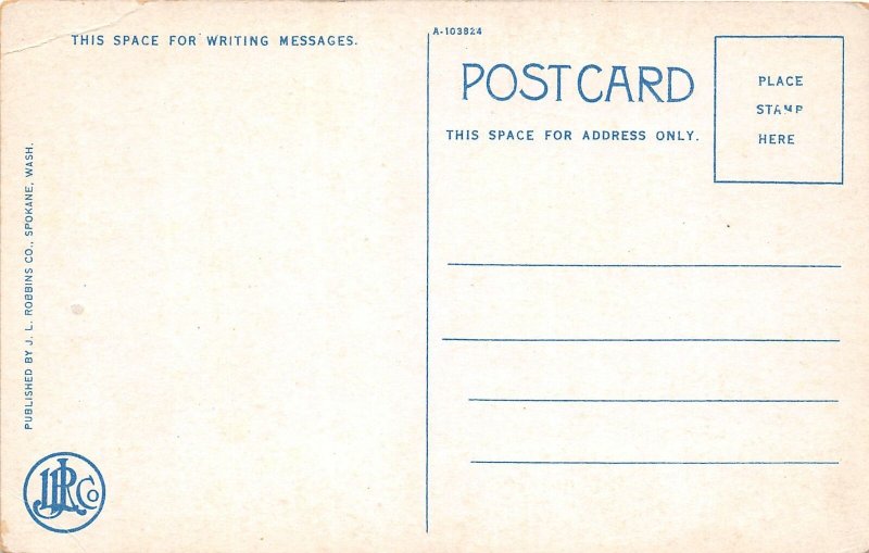 H83/ Havre Montana Postcard c1910 Library Building  227