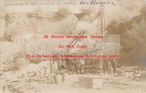 CA, Oroville, California, RPPC, Diamond Mine, Mining, Keystone Steam Driller