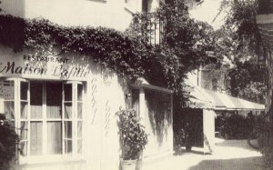 Maisson Lafitte Restaurant - Palm Beach - Vintage Postcard
