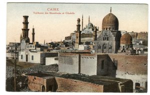 Postcard Tomb Mamelouks Citadel Cairo Egypt