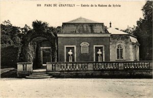 CPA Chantilly- Parc, Entree de la Maison de Sylvie FRANCE (1008769)