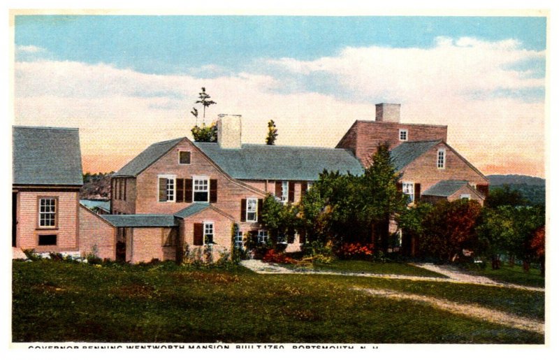 New Hampshire  Portsmouth  Gov. Benning Wentworth Mansion