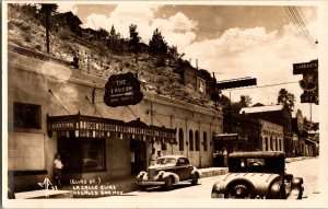 RPPC The Cavern Cafe, La Calle Elioas Nogales Sonora Mexico Vintage Postcard P72