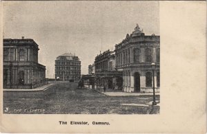 PC NEW ZEALAND, THE ELEVATOR, OAMARU, Vintage Postcard (B41389)