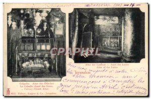 Israel - Jerusalem - Altar of the Latins - Altar of the Latins - Old Postcard