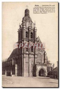 Old Postcard Blois Cathedrale St. Louis