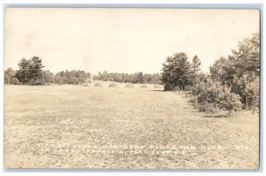 Golf Course Northern Pines Inn Club Lake Champlain Port Kent NY RPPC Postcard