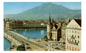 Switzerland - Luzern. View to Mt. Pilatus