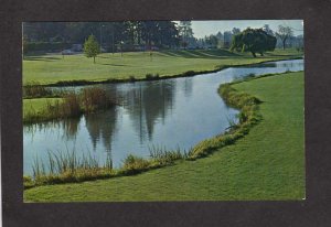 OR University of Oregon Old Mill Race Stream Canoe Fete Eugene Oregon Postcard