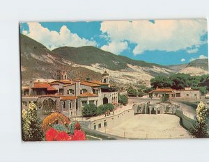 Postcard Death Valley Scotty's Castle, Death Valley National Park, California