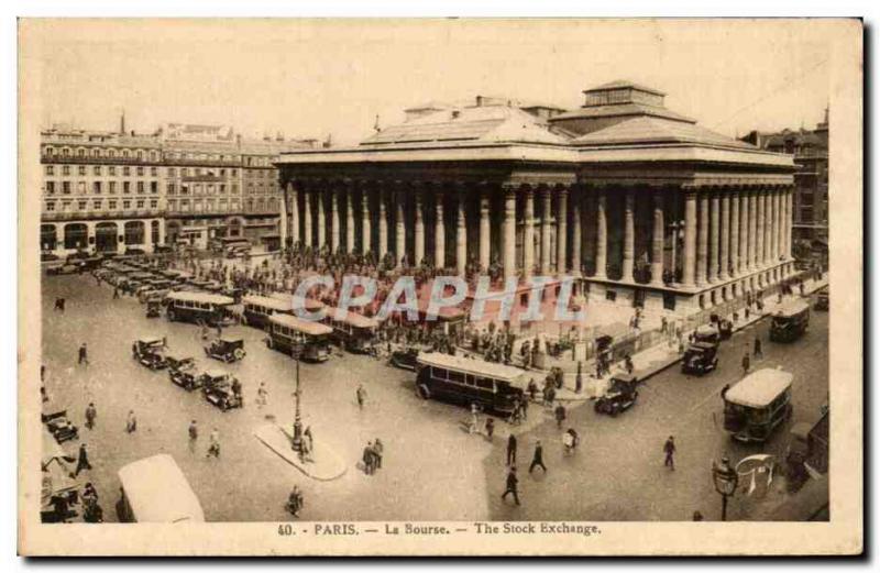 Paris - 2 - The Exchange - The Stock Exchange - Old Postcard