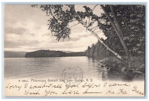 1906 Picturesque Kattskill Bay Lake George New York NY Antique Postcard