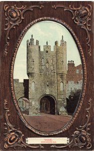 York Micklegate Bar England Postcard - Milton Elite-Glazette Series No. 26