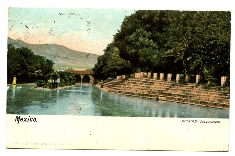 Mexico - Cuarnavaca. Jardin de Borda, Romantic Gardens