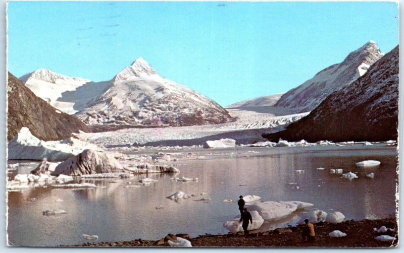 Postcard - Scenic Portage Glacier - Alaska