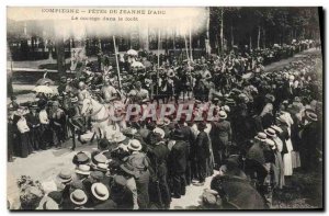 Old Postcard Compiegne Festivals of Jeanne d & # 39Arc The procession in the ...