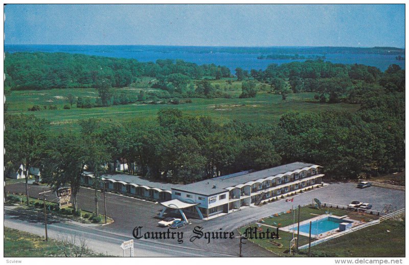 Country Squire Motel, 1000 Islands, GANANOQUE, Ontario, Canada, 40-60s