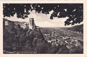 Germany Heidelberg Blick auf Schloss und Stadt Photo