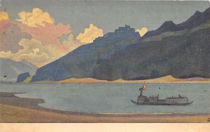 Lot 24 nikolajs rerichs brahmaputra painting postcard rorich museum latvia