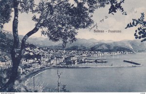 SALERNO, Campania, Italy, 1900-1910s; Panorama