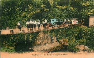 Caribbean Les Boy Scouts au pont de l'Alma Postcard 20-1164