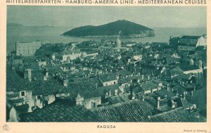 Mediteranean cruises Oceana steamer trip telegramm 1932 Ragusa Croatia