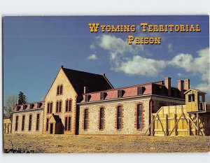 Postcard Wyoming Territorial Prison, Laramie, Wyoming