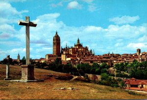 Spain Segovia Partial View From The Calvary Of The Piety