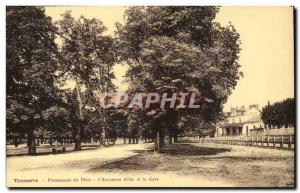 (Yonne) Promenade Patis- L & # 39Ancienne Allee Station Old Postcard