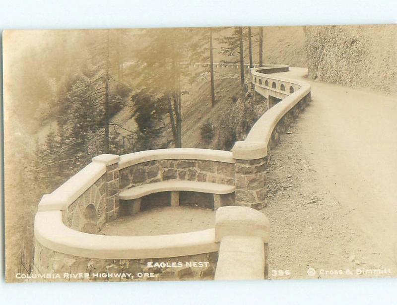 Pre-1949 rppc NICE VIEW Troutdale To The Dalles Highway - Near Portland OR i9599