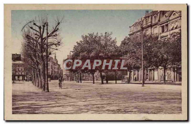 Old Postcard Thionville Rue du Luxembourg