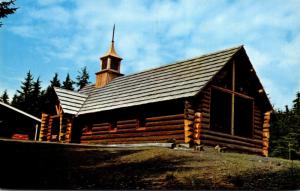 Alaska Auke Bay Chapel By The Lake