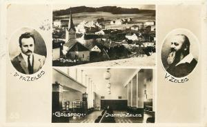 RPPC Postcard Dr.Valentin Zeileis Institute Gallspach, Austria Multiview