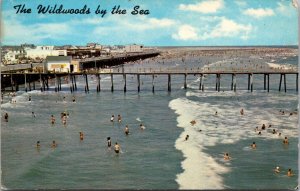 New Jersey Wildwoods By The Sea Beach and Boardwalk At North 1967