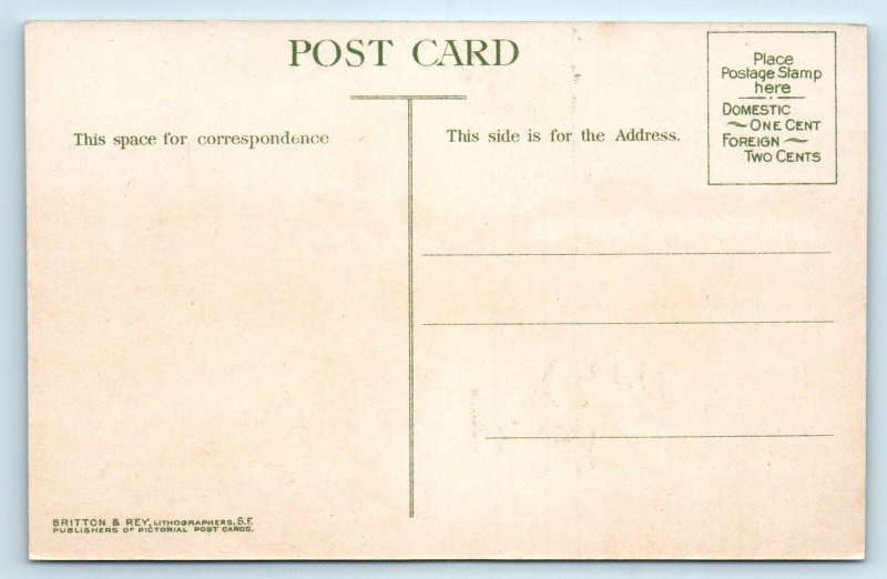 ASTI, CA California ~ WINE CELLARS at Italian-Swiss Colony c1910s Postcard
