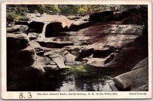 The Pool Diana's Bath North Conway New Hampshire White Mountains NH Postcard