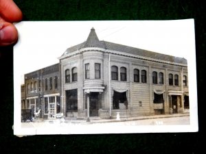 Circa 1910 RPPC Downtown & Post Office, New Lisbon, Wisconsin Postcard P24