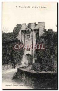 Clisson Old Postcard L & # 39entree the castle