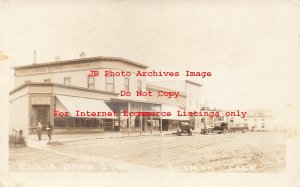 CO, Limon, Colorado, RPPC, Street Scene, Herbert O. Ellis Drug Store, 1921 PM