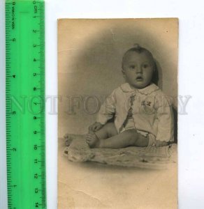 222167 USSR RUSSIA children semi-nude boy photo