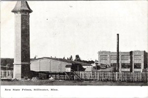 Stillwater, MN Minnesota  NEW STATE PRISON  Penitentiary  ca1910's B&W Postcard
